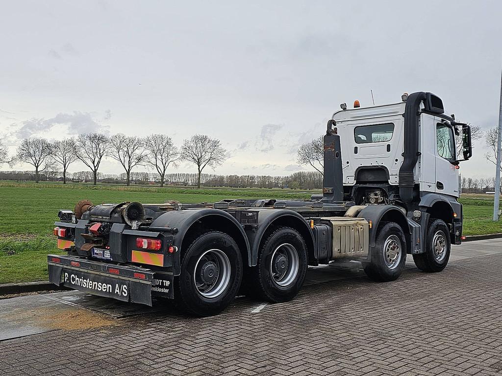MERCEDES-BENZ AROCS 3248 8x4 full steel, Auto's, Vrachtwagens, Automaat, Euro 6, Wit, Mercedes-Benz