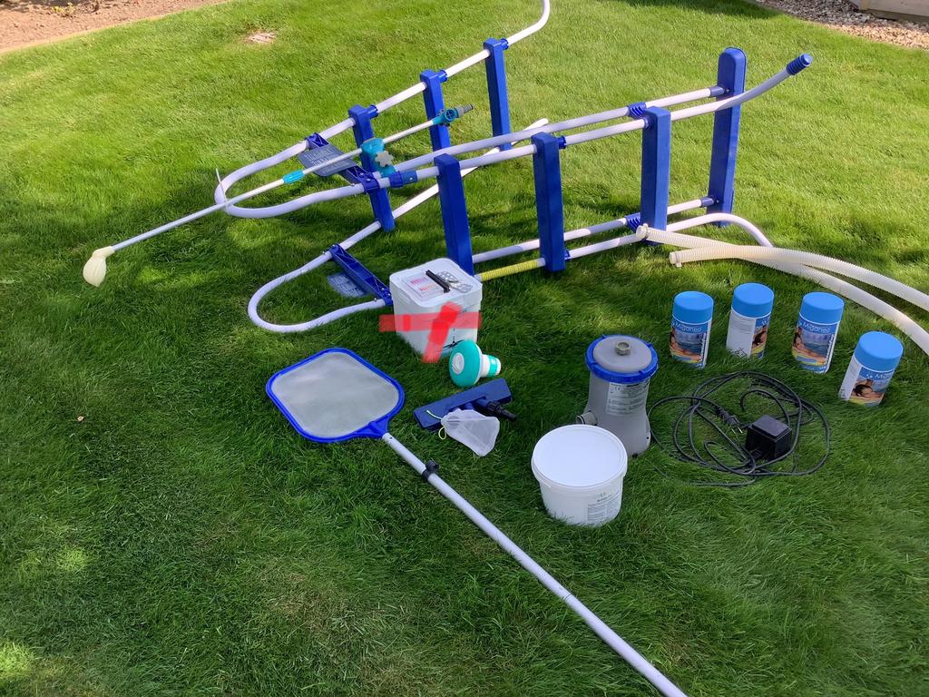 Zwembad spullen toebehoren, Ophalen, Gebruikt, 200 tot 300 cm, Opzetzwembad