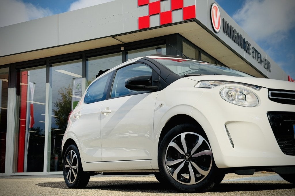 Citroën C1 1.0 VTi AirScape Shine | CAMERA | CARPLAY + ANDR, Auto's, 12 maanden, Stof, Gebruikt, Euro 6