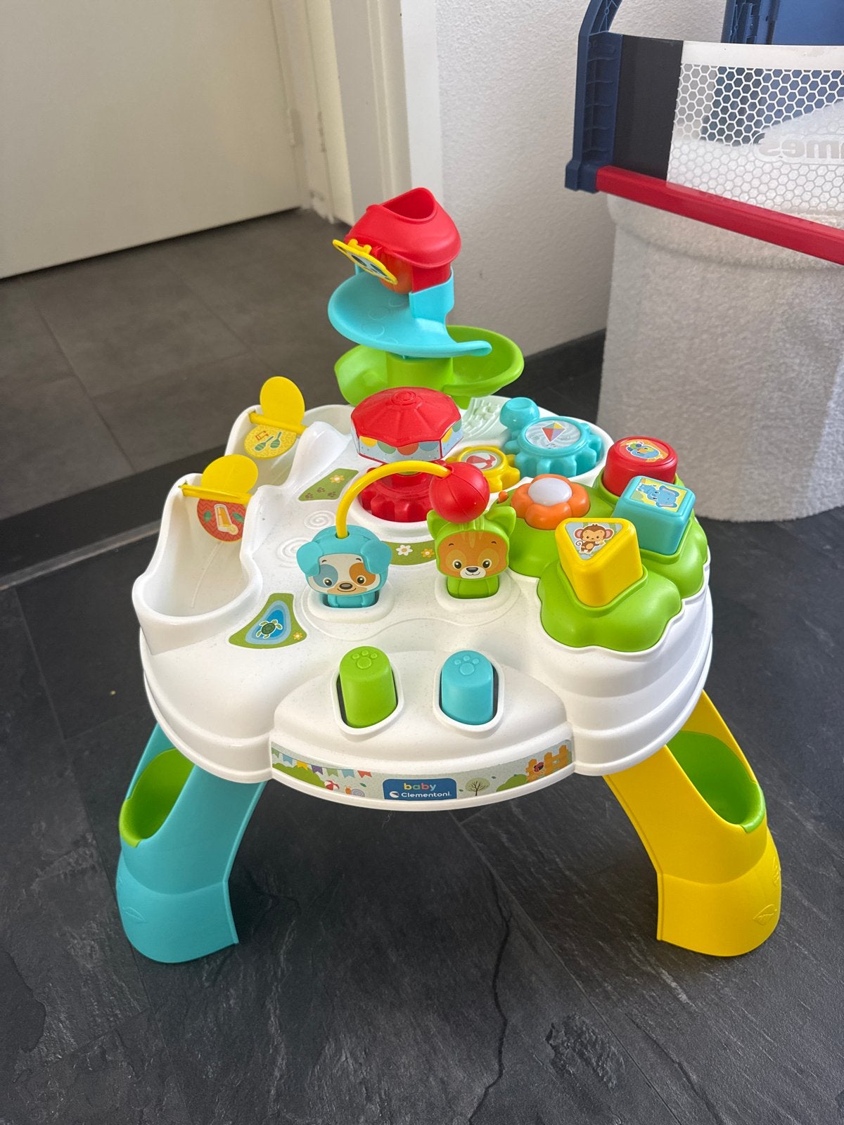 Baby Clementoni Speeltafel - nieuw en compleet, Ophalen of Verzenden, Zo goed als nieuw