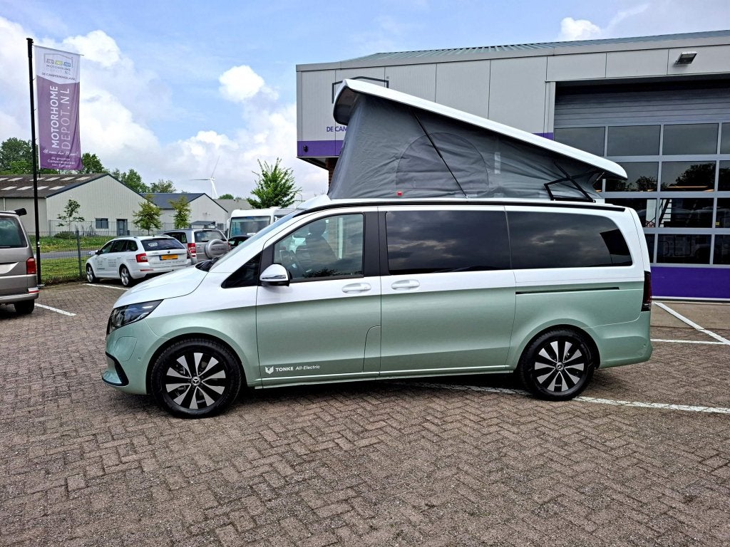 Mercedes-Benz EQV Buscamper Tonke Nomad, Caravans en Kamperen, Campers, Buscamper of Camperbus, Mercedes-Benz, Koelkast, 5 tot 6 meter