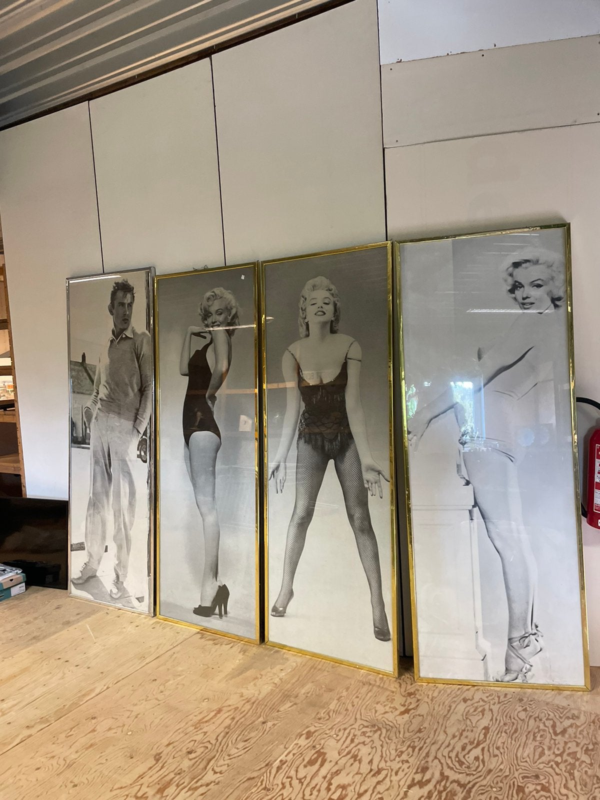 Grote lijsten jaren 59 Marilyn Monroe en James Dean, Ophalen