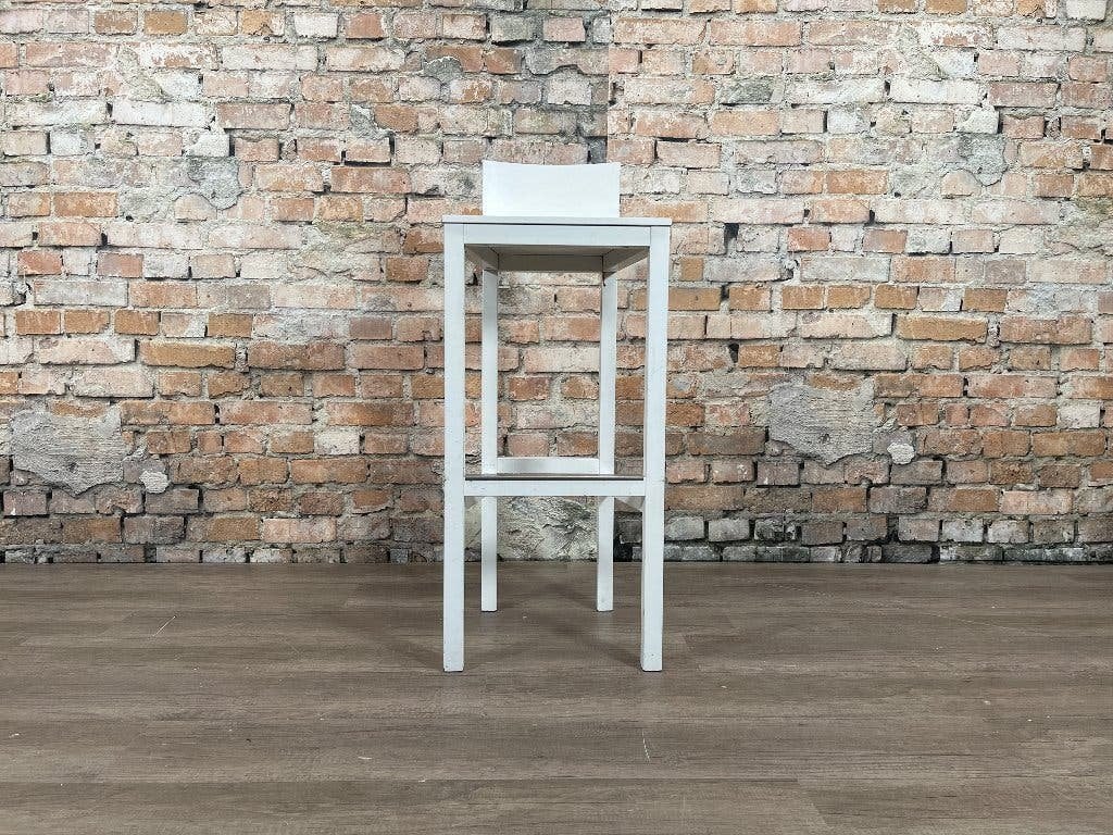Lensvelt AVL Shaker Barstool – Wit | Atelier Van Lieshout, Ophalen, 5 krukken of meer, Zo goed als nieuw, 90 cm of meer