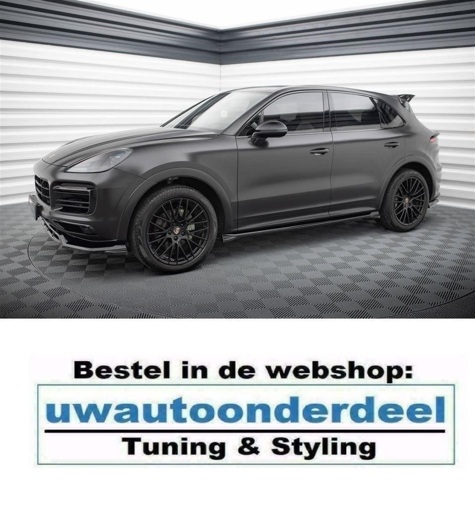 Maxton Design Sport Spoiler Splitter Lip Porsche Cayenne, Verzenden, Automotive Parts, A.parts@hotmail.nl, Trasmolenlaan 12 3447 GZ Woerden