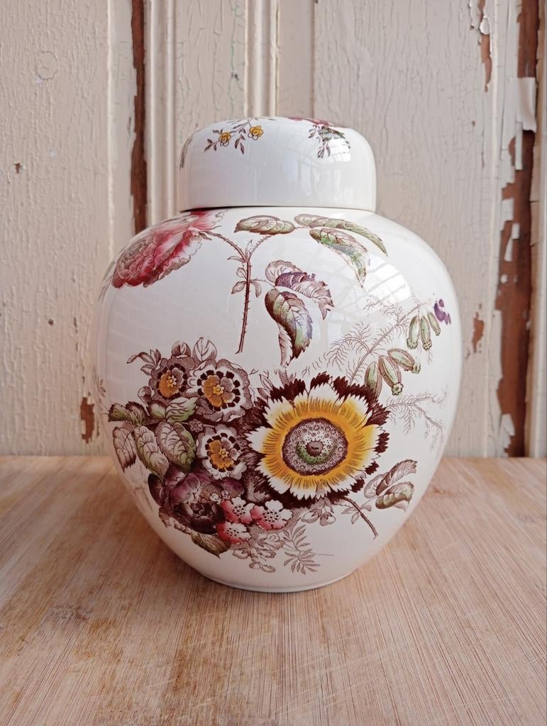 Grote antieke gember pot Masons, Ophalen of Verzenden