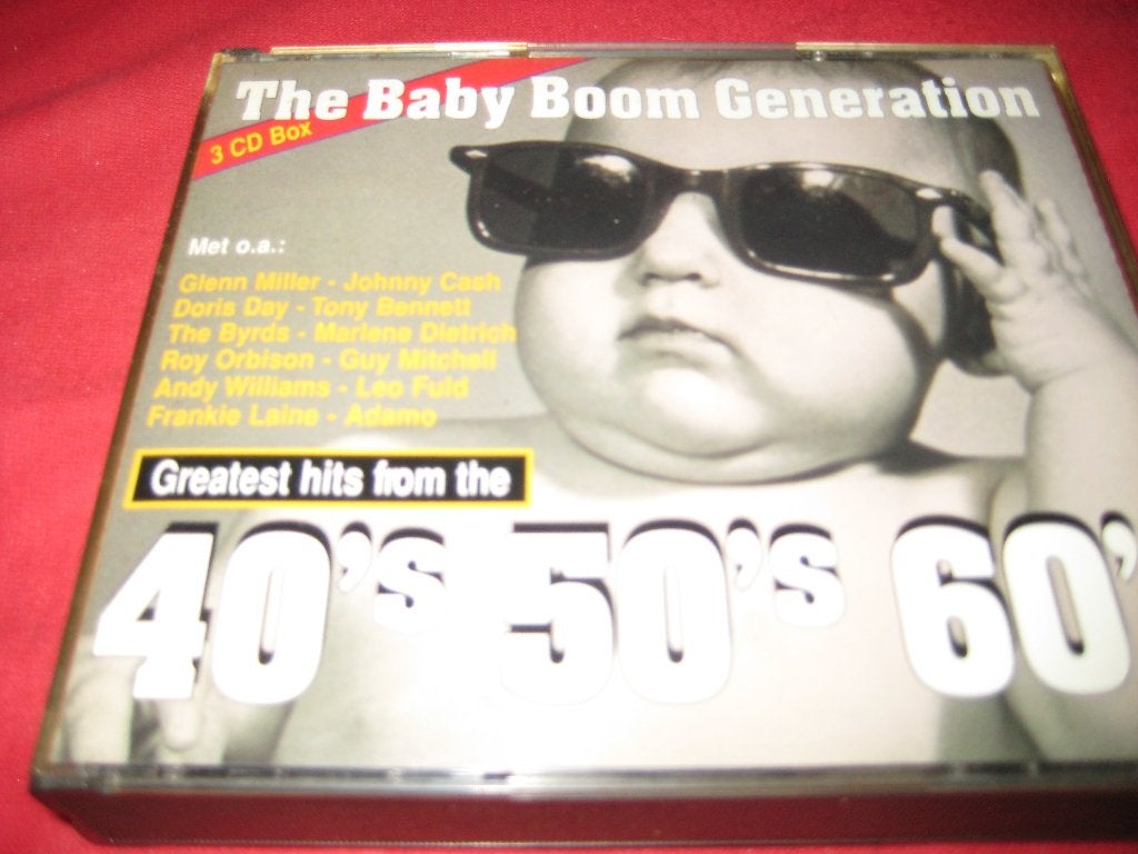 The Baby Boom Generation: Greatest Hits 40`s 50`s 60`s,3 CDS, Ophalen of Verzenden, Zo goed als nieuw