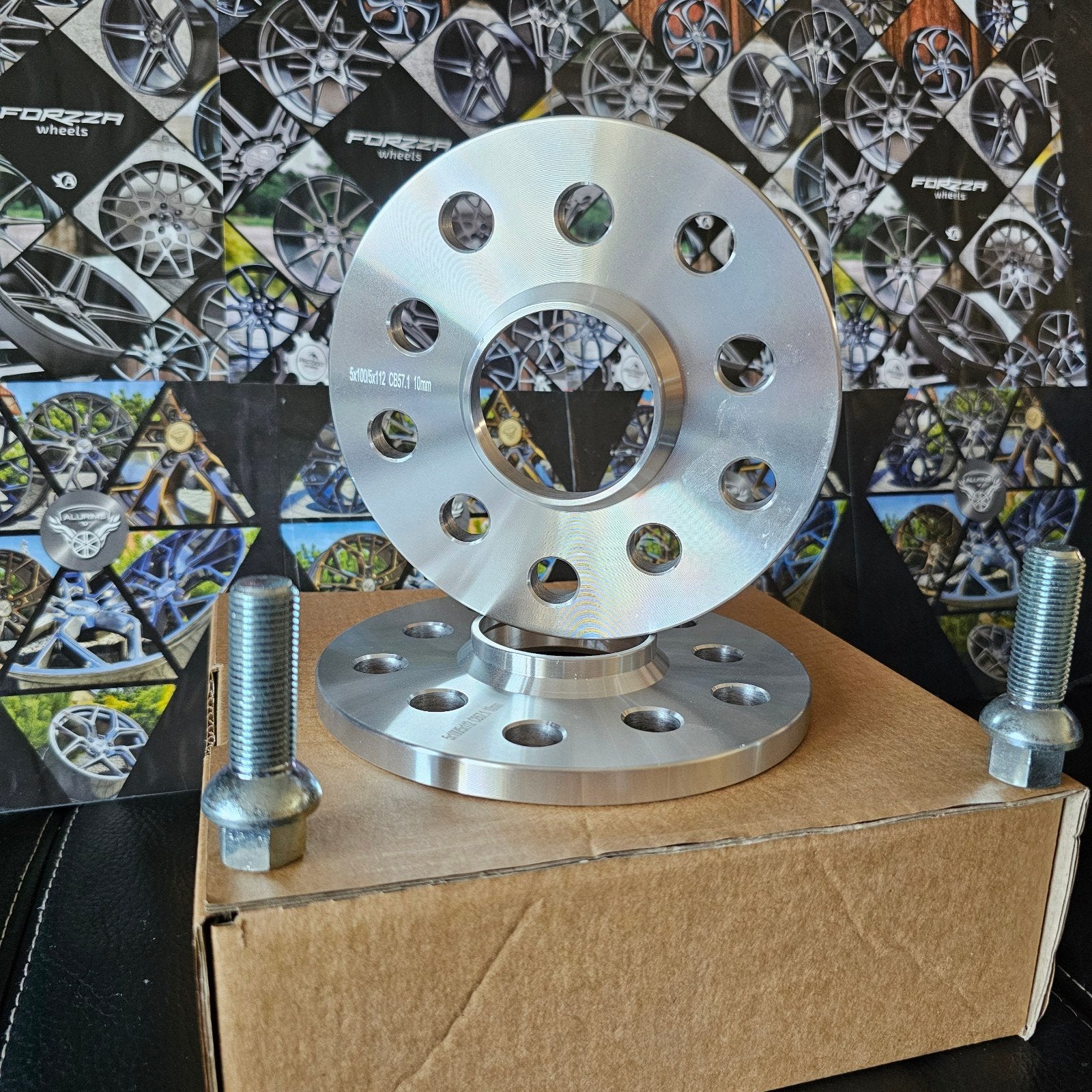 Spoorverbreders spacers vw Golf 8 5x112 57,1 10mm, Ophalen of Verzenden