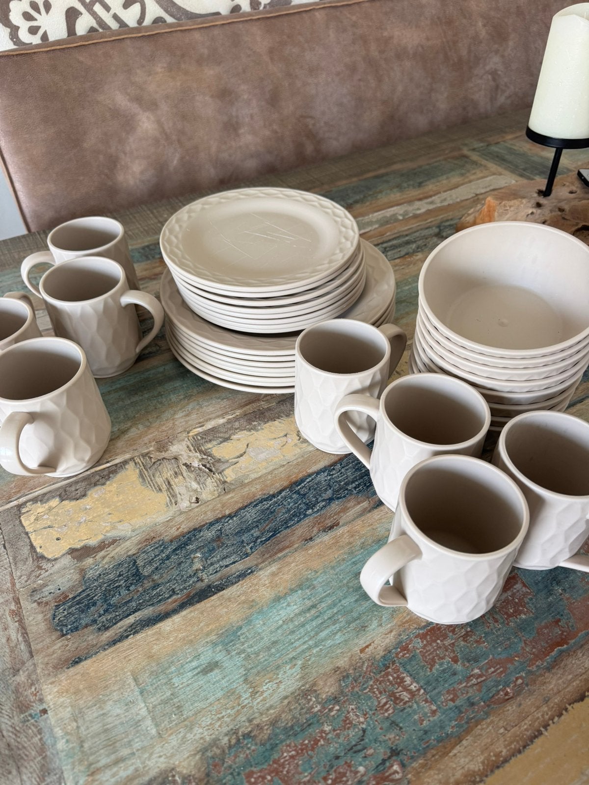 Camping/boot servies Berger, Ophalen, Zo goed als nieuw