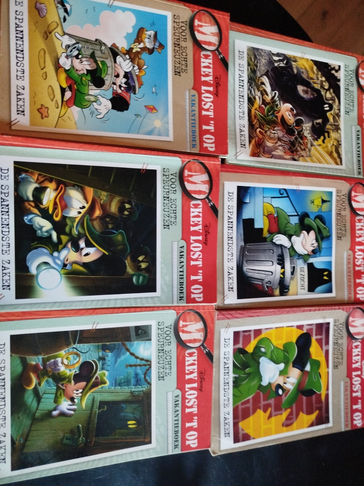 6 prachtige Mickey lost t op exemplaren losse verkoop, Meerdere stripboeken, Ophalen of Verzenden, Gelezen