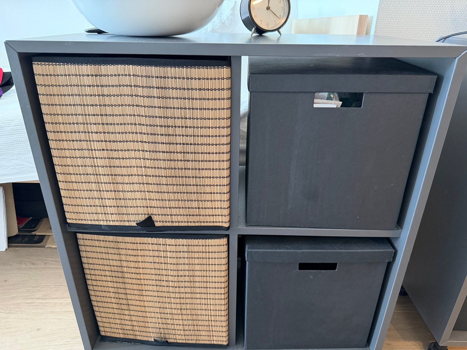 IKEA EKET kast met 4 lades en manden, Huis en Inrichting, Kasten | Overige, Ophalen, Gebruikt