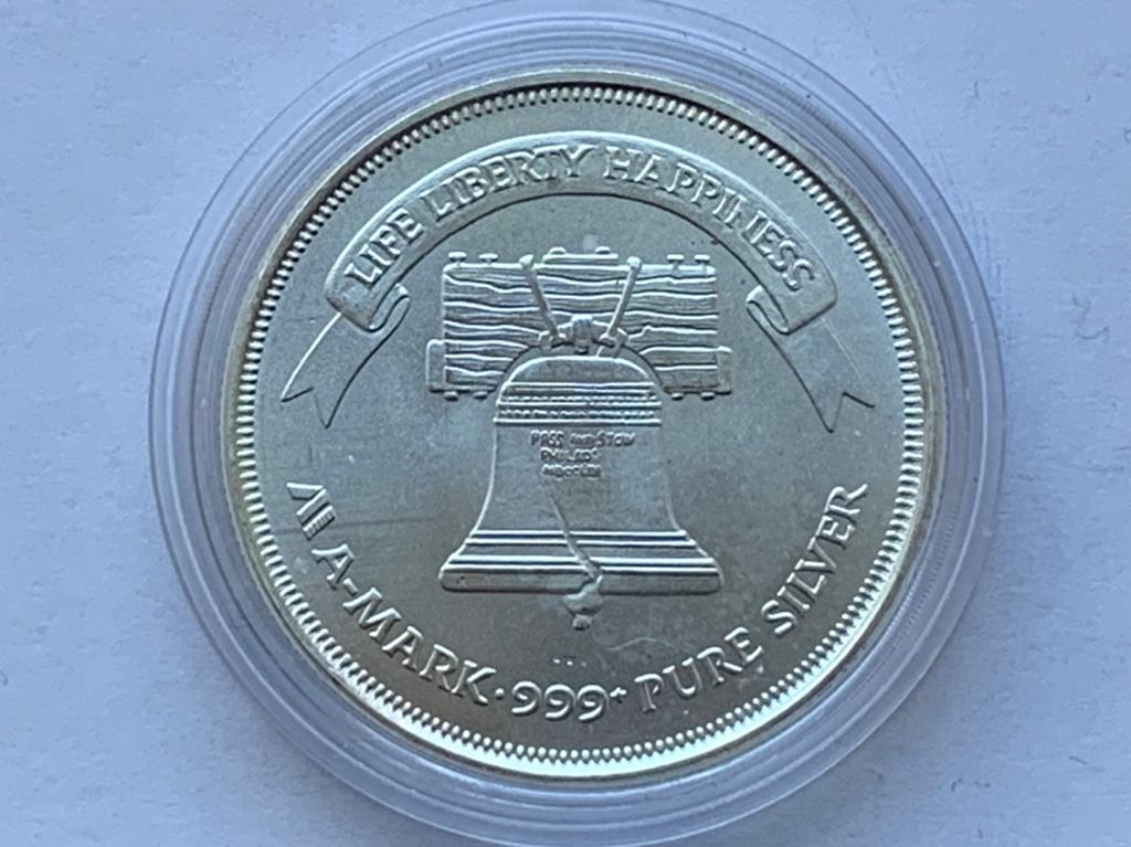 Zilveren munt 1 oz liberty, Ophalen of Verzenden, Noord-Amerika