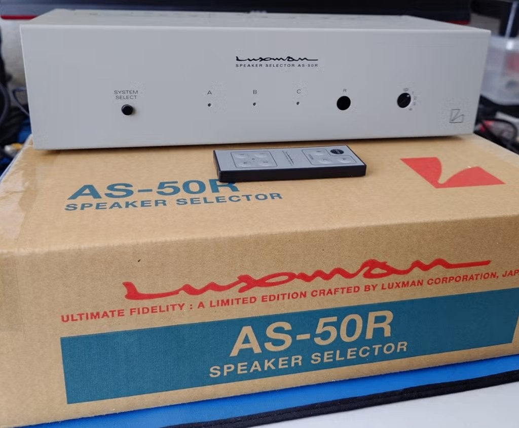 Luxman AS-50R speaker selector met AB, Ophalen of Verzenden, Minder dan 60 watt, Overige merken