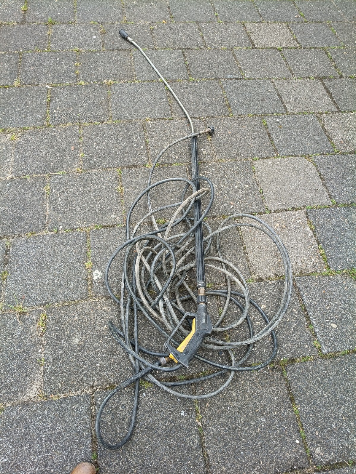 Kärcher hogedrukreiniger spuitpistool met slang, Ophalen of Verzenden, Gebruikt, Kärcher