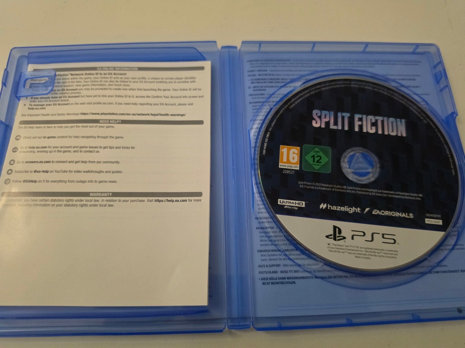 Split Fiction PS5 - Nieuwstaat, Co-op Avontuur Lees Goed, Spelcomputers en Games, Games | Sony PlayStation 5, Avontuur en Actie