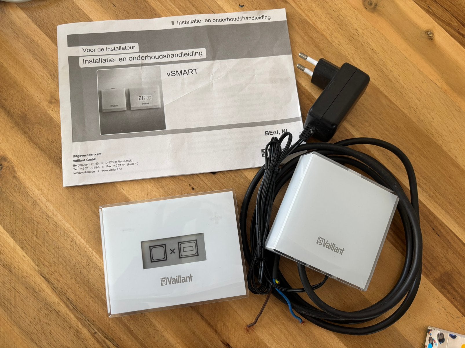 Vaillant vSmart thermostaat, Ophalen of Verzenden, Gebruikt