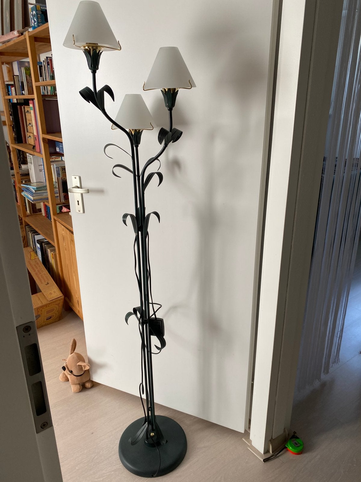 Bloemen plant vloerlamp, Ophalen, Zo goed als nieuw, 150 tot 200 cm