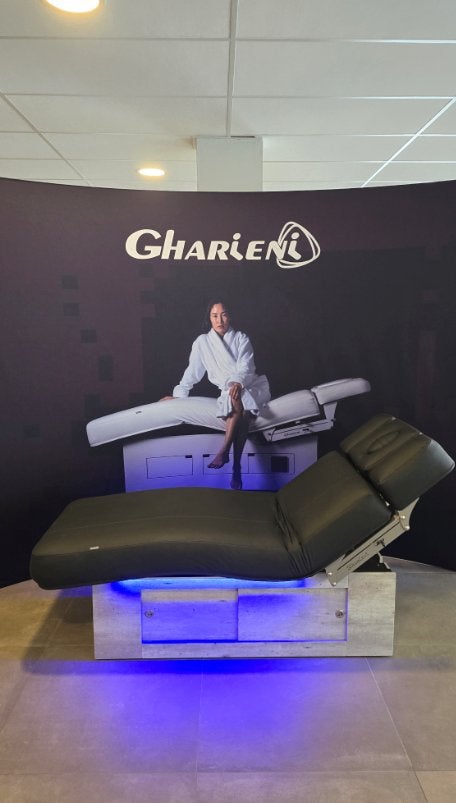 Gharieni behandeltafel MO1 Max, Ophalen of Verzenden, Gebruikt, Massagetafel