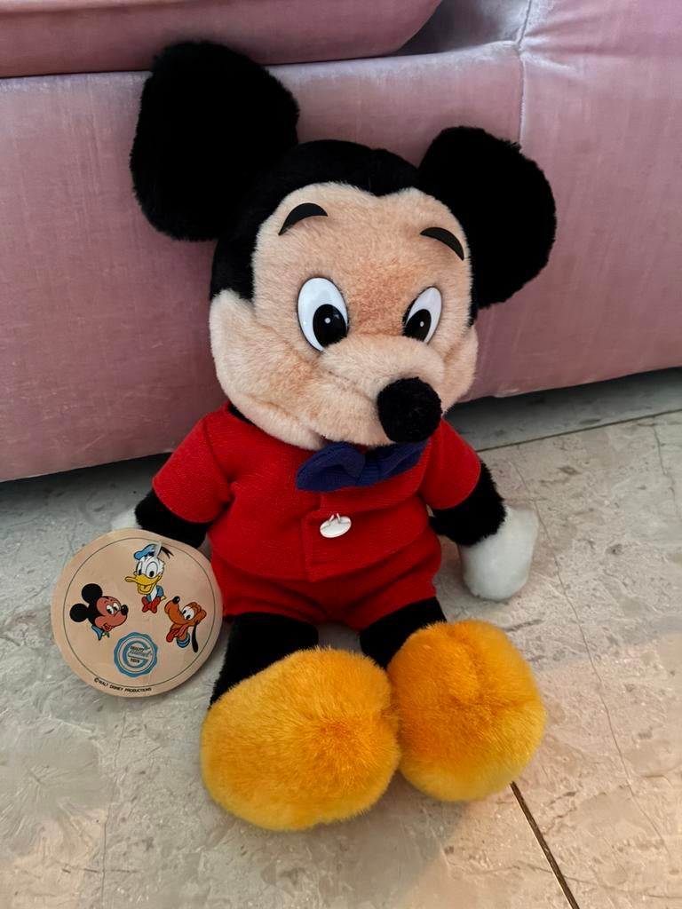 Walt Disney Company Sun And Star Vintage Mickey Mouse 15", Ophalen, Mickey Mouse, Zo goed als nieuw, Beeldje of Figuurtje