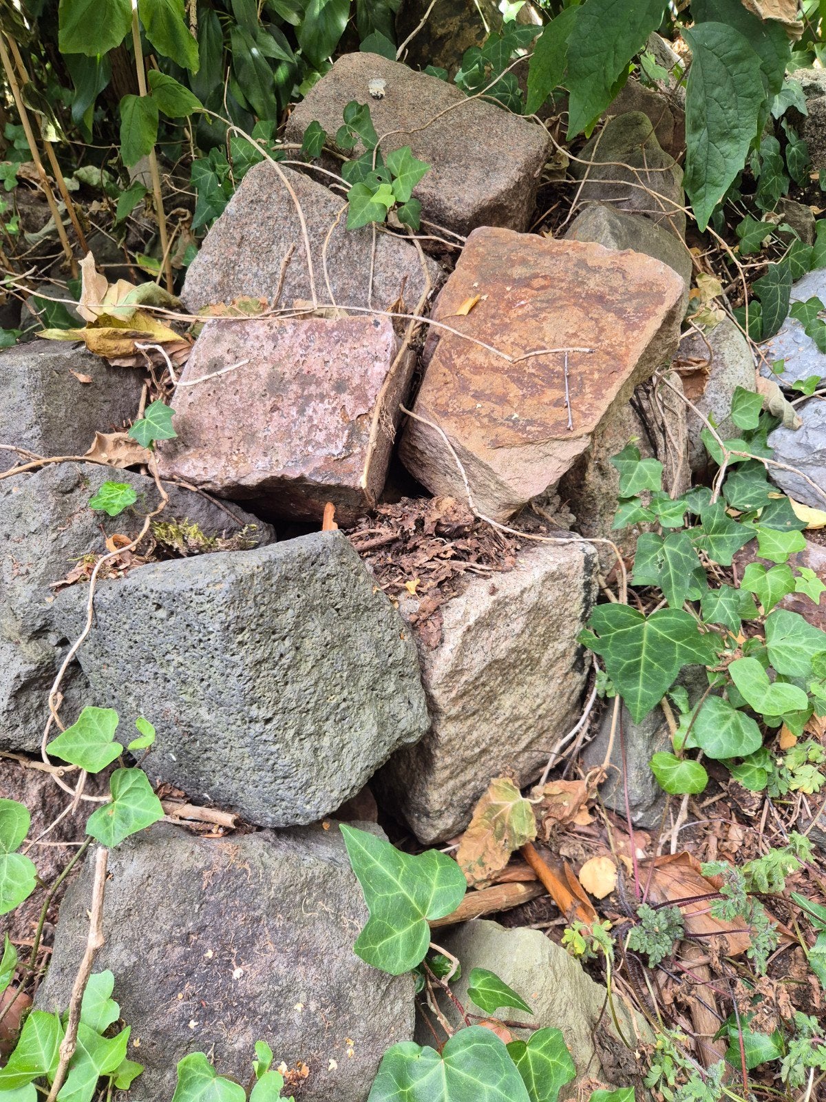 Diverse natuurstenen voor tuin of decoratie, Ophalen, Overige materialen, Gebruikt, Kei