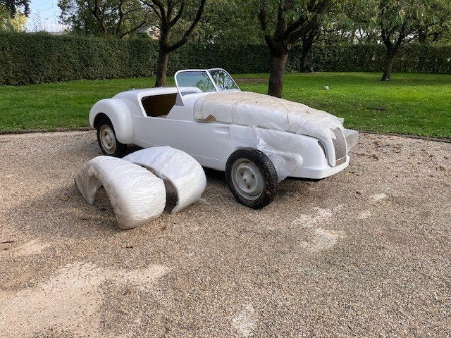 Burton project met nieuw chassis en donor 2CV voor kenteken, foto 6