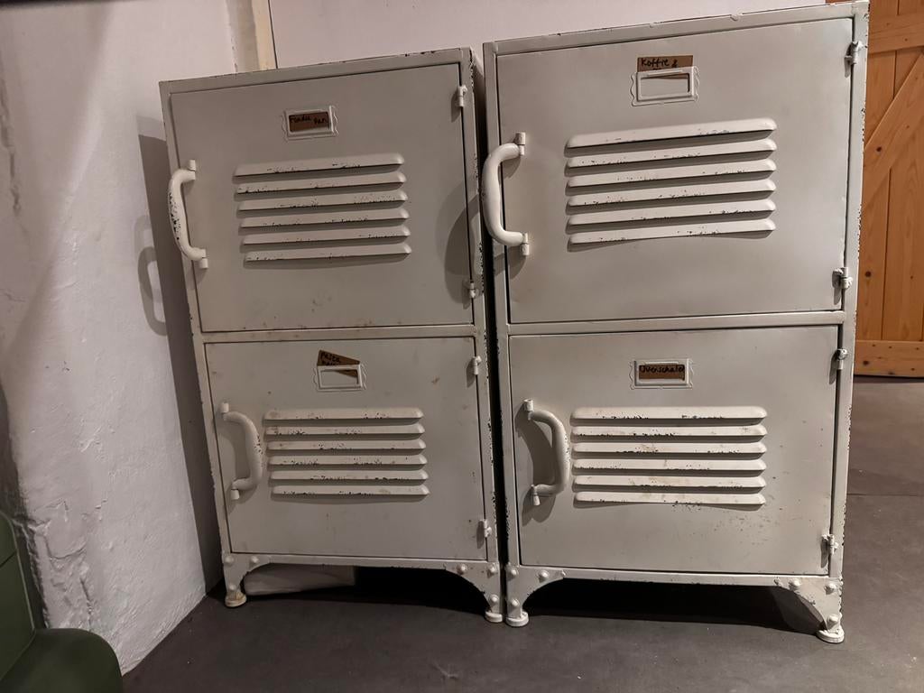 Lockers 2-deurs, Huis en Inrichting, Kasten | Lockerkasten, Ophalen, Zo goed als nieuw