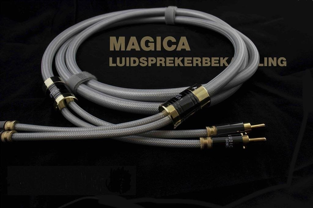 Ludic Magica loudspeakercable set length 2 mtr, Ophalen of Verzenden, Nieuw, 2 tot 5 meter