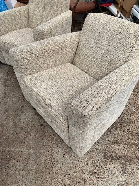 Fauteuil, Huis en Inrichting, Fauteuils, Ophalen, Gebruikt, 75 tot 100 cm, Stof