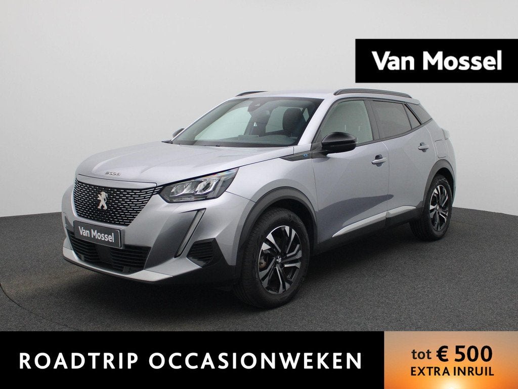 Peugeot e-2008 EV Allure 50 kWh | NAVIGATIE | KLIMAATREGELIN, Auto's, 136 pk, Gebruikt, Parkeersensor, Leder en Stof