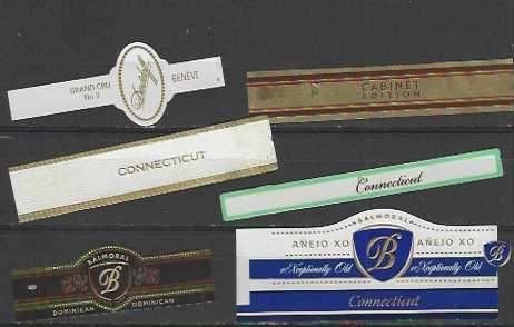 klassiek blad 539   DIVERSE   sigarenbanden, Ophalen of Verzenden, Zo goed als nieuw, Sigarenbandjes