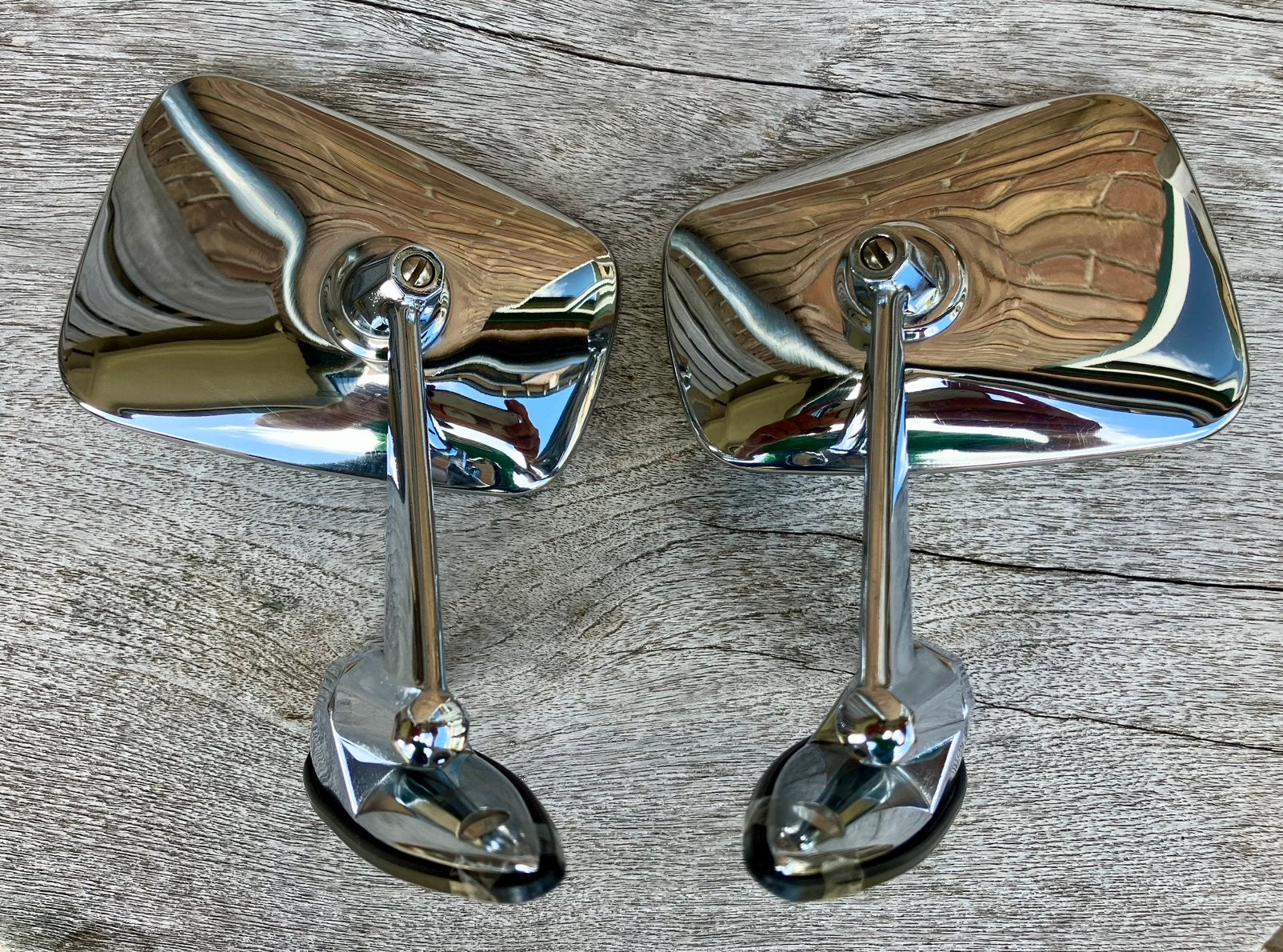 Chrome oldtimer spiegels, Ophalen of Verzenden, Nieuw