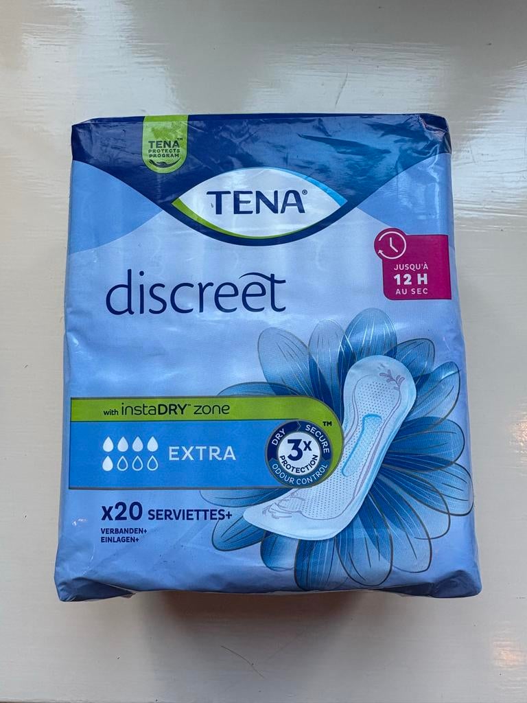 Tena Lady Discreet 20stuks, €5,- per pak, Ophalen of Verzenden, Nieuw