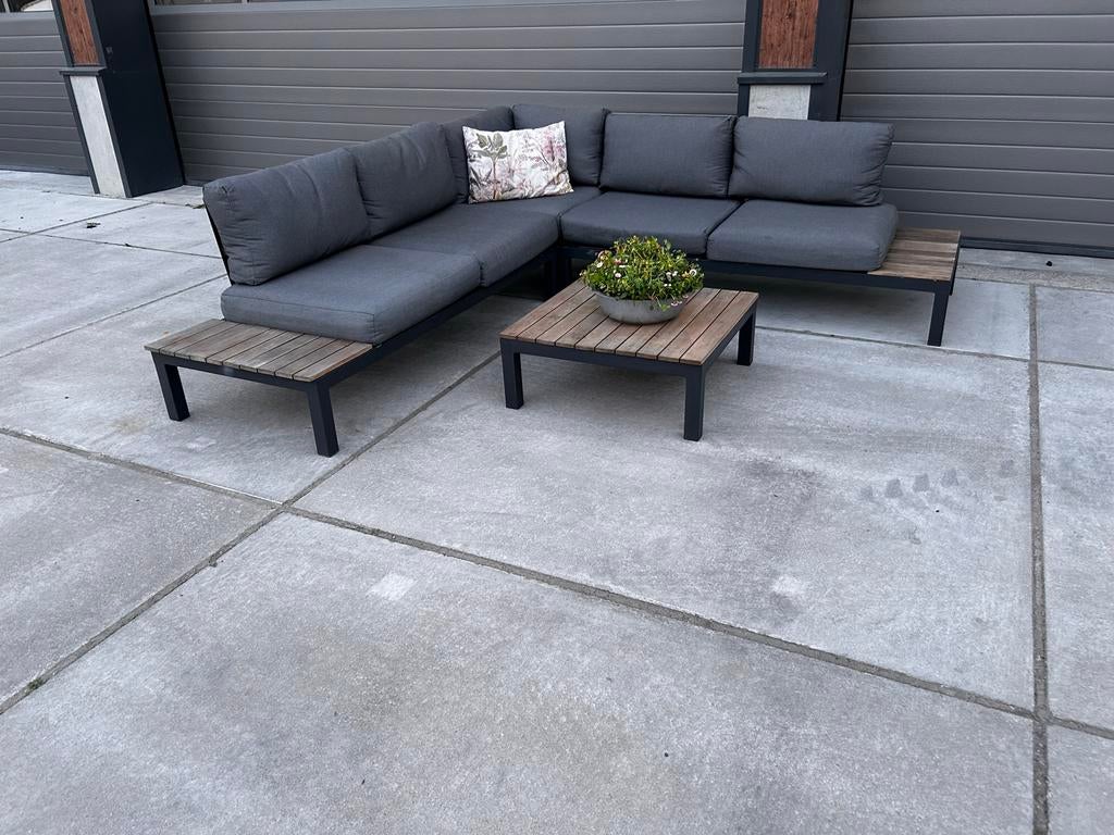 Prachtige 4Seasons Hoekloungeset - Zo goed als nieuw, Tuin en Terras, Tuinsets en Loungesets, Overige materialen, Meer dan 8 zitplaatsen