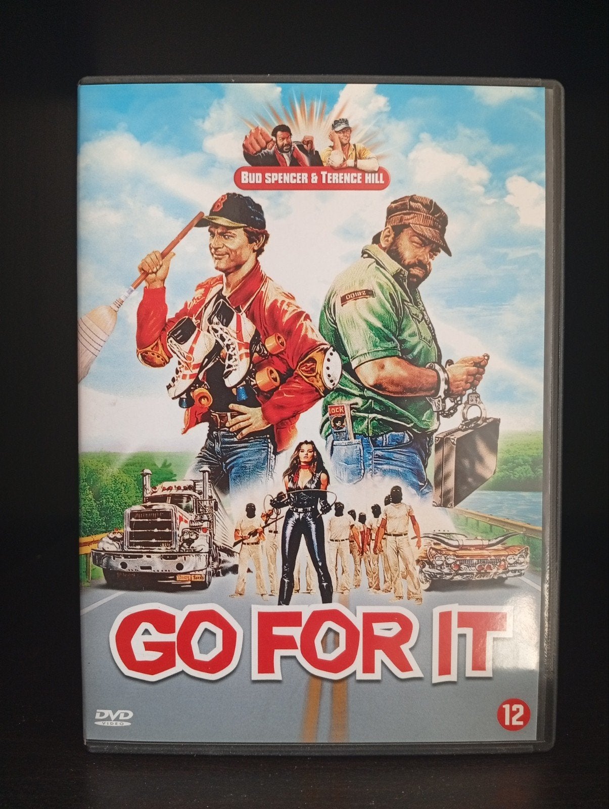 Go For It - Bud Spencer & Terence Hill DVD, Nederlands, Ophalen of Verzenden, Zo goed als nieuw, Vanaf 12 jaar