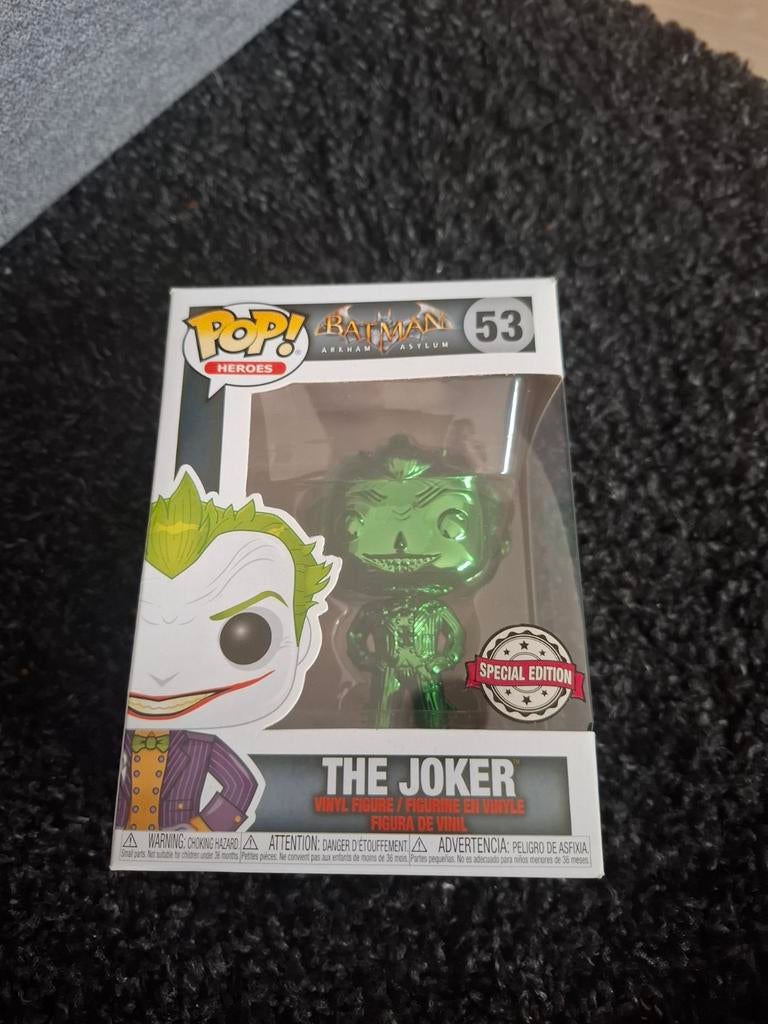 Funko Pop 53 The Joker Special Edition Batman Arkham Asylum, Kinderen en Baby's, Speelgoed | Actiefiguren, Ophalen of Verzenden