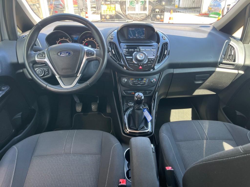 Ford B-MAX 125pk Clima Cruise Navi PDC Bluetooth, Voorwielaandrijving, Euro 5, 125 pk, Gebruikt