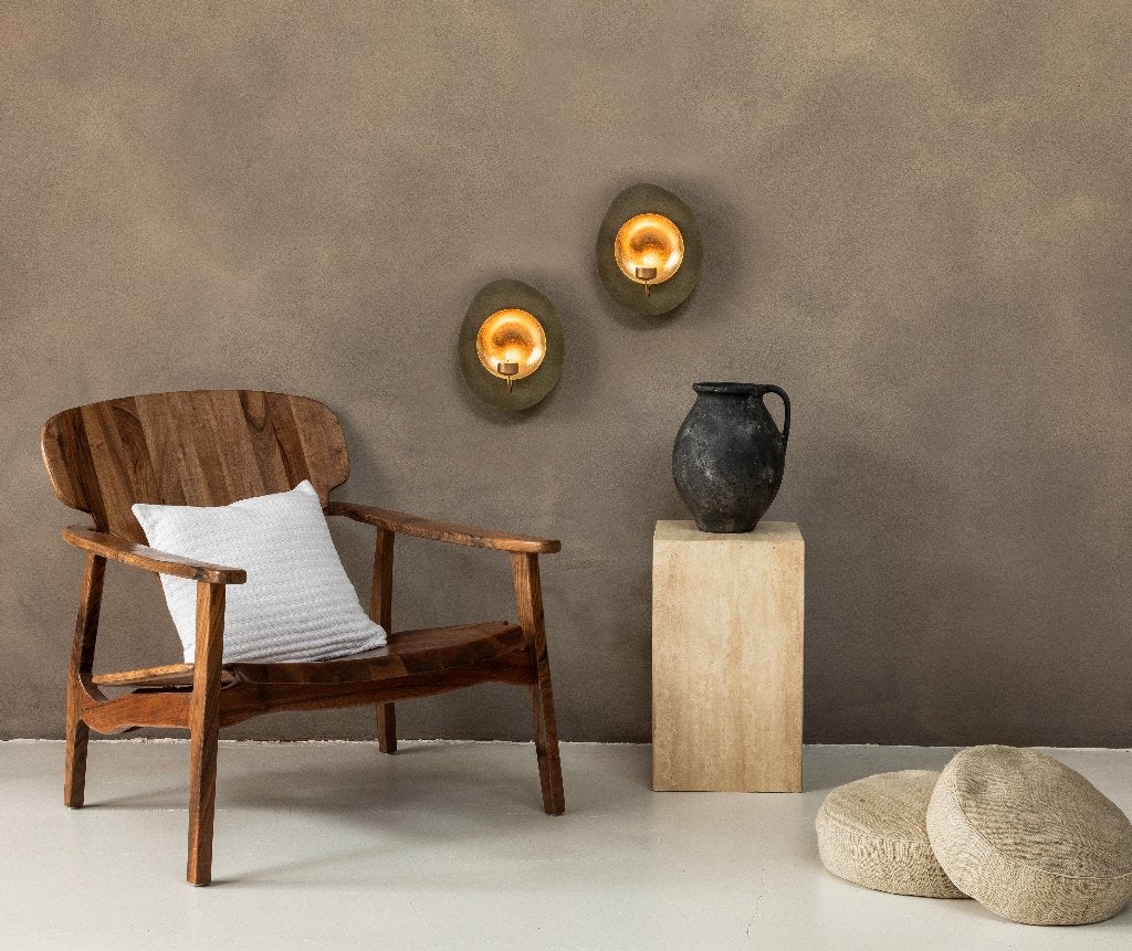 Goud-zilveren wandkandelaar VIDI Note Dorata 23x28 cm – €10, Ophalen, Overige merken, Zo goed als nieuw, 28 cm
