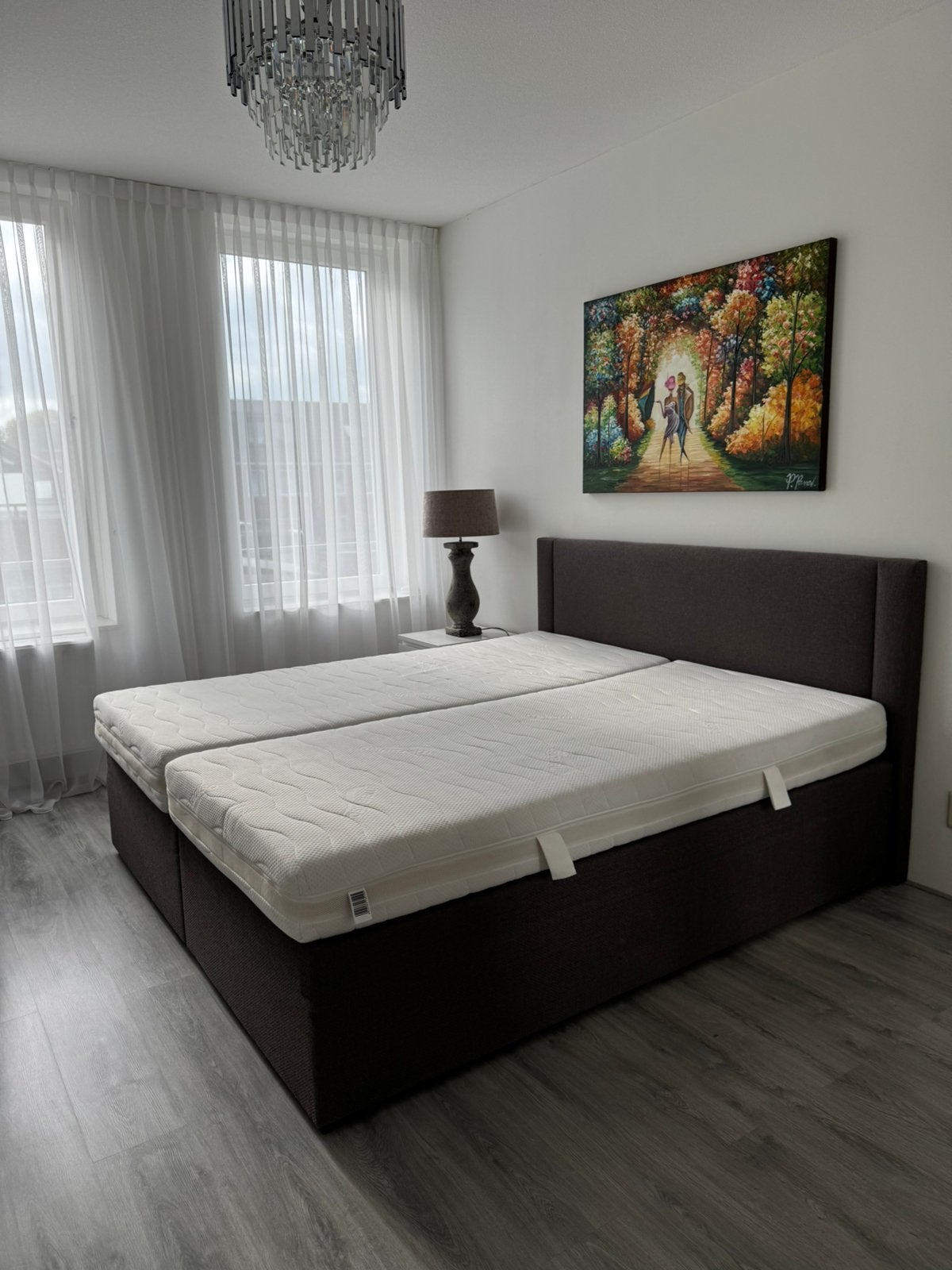 Bad 180x200 cm in gode staat., Ophalen, Zo goed als nieuw, Tweepersoons, 180 cm