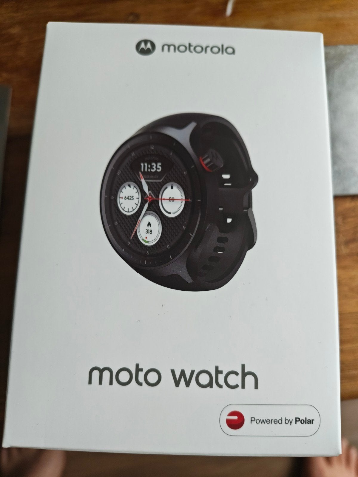 Motorola Moto Watch - Nieuw in doos, Zwart, Nieuw, Ophalen of Verzenden, Motorola