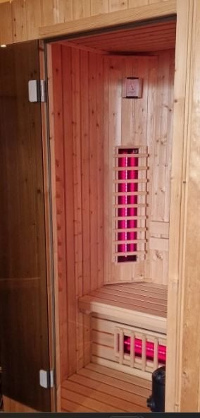 maak van u sauna een combi sauna met deze lampen, Sport en Fitness, Ophalen, Zo goed als nieuw, Infrarood, Onderdelen