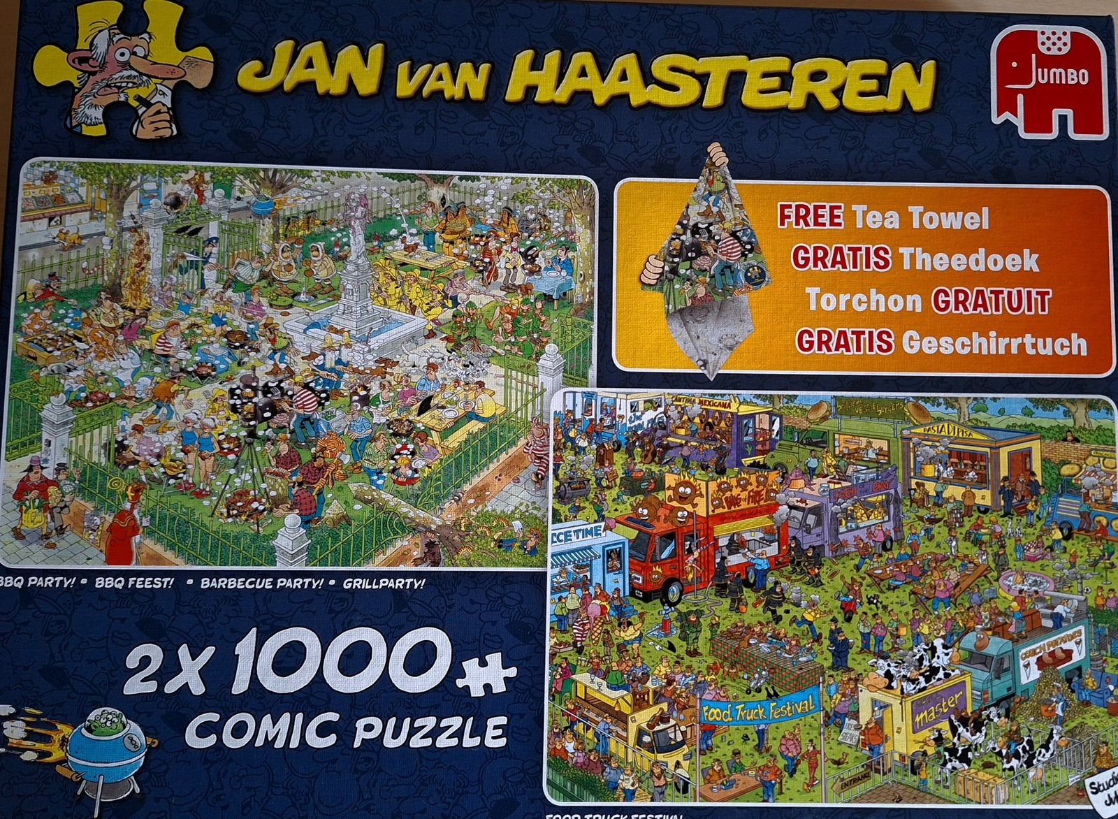 Puzzel van Jan van Halsteren, Ophalen of Verzenden, 500 t/m 1500 stukjes, Zo goed als nieuw, Legpuzzel