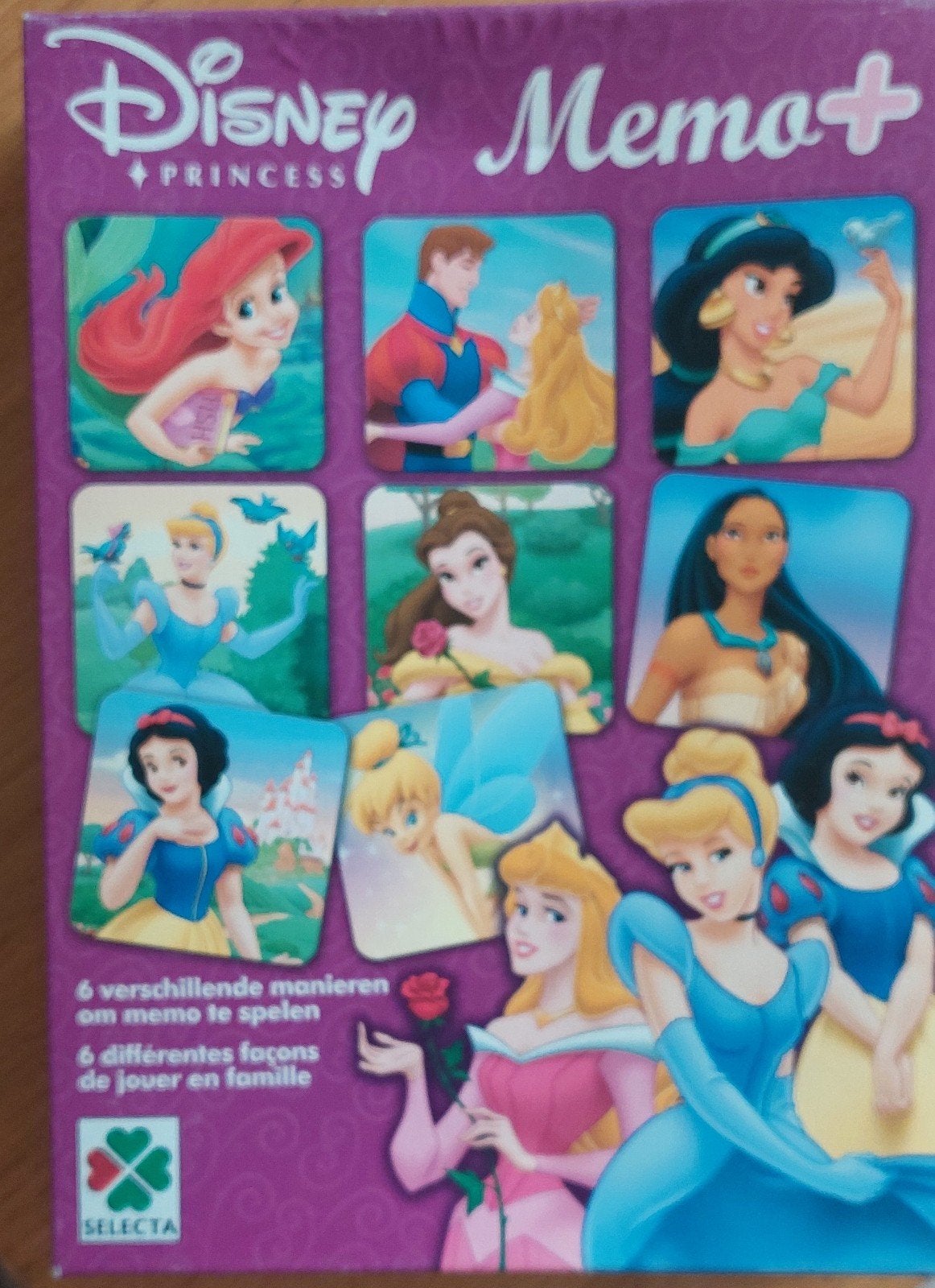 Disney Princess Memory spel, Vijf spelers of meer, Ophalen of Verzenden, Zo goed als nieuw