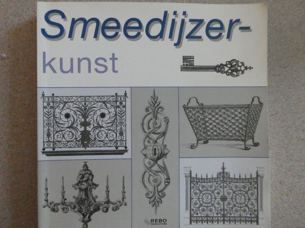 2 boeken ijzerversiering, handboek smid, smeedijzerkunst, Ophalen of Verzenden, Beta, Gelezen
