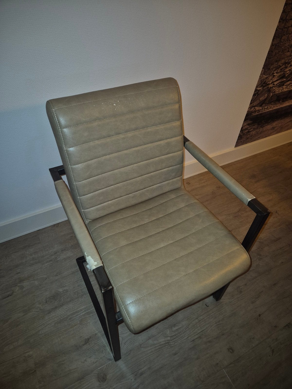 6 stoelen gratis af te halen met beschadigingen, Huis en Inrichting, Stoelen, Ophalen, Gebruikt, Overige kleuren, Stof