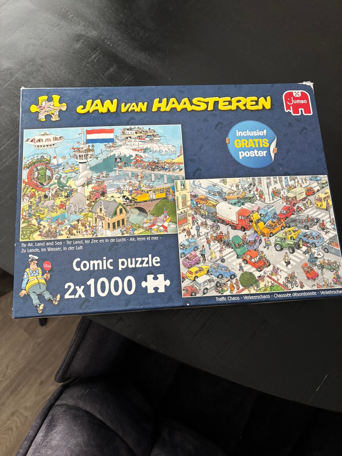 Jan van Haasteren compleet, Ophalen, 500 t/m 1500 stukjes, Zo goed als nieuw
