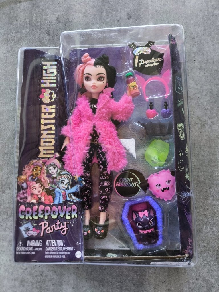 Monster High Creepover Party Griezelfeestje Draculaura, Ophalen of Verzenden, Nieuw, Pop
