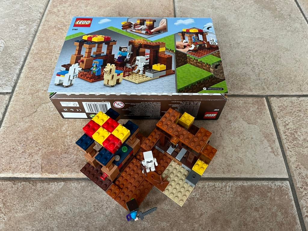 Lego Mindcraft 21167, Ophalen of Verzenden, Gebruikt, Complete set, Lego