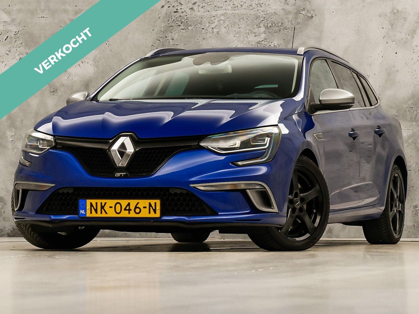 Renault Mégane Estate 1.6 TCe GT 205Pk Automaat (VIRTUAL CO, Auto's, 12 maanden, 1618 cc, Gebruikt, Blauw