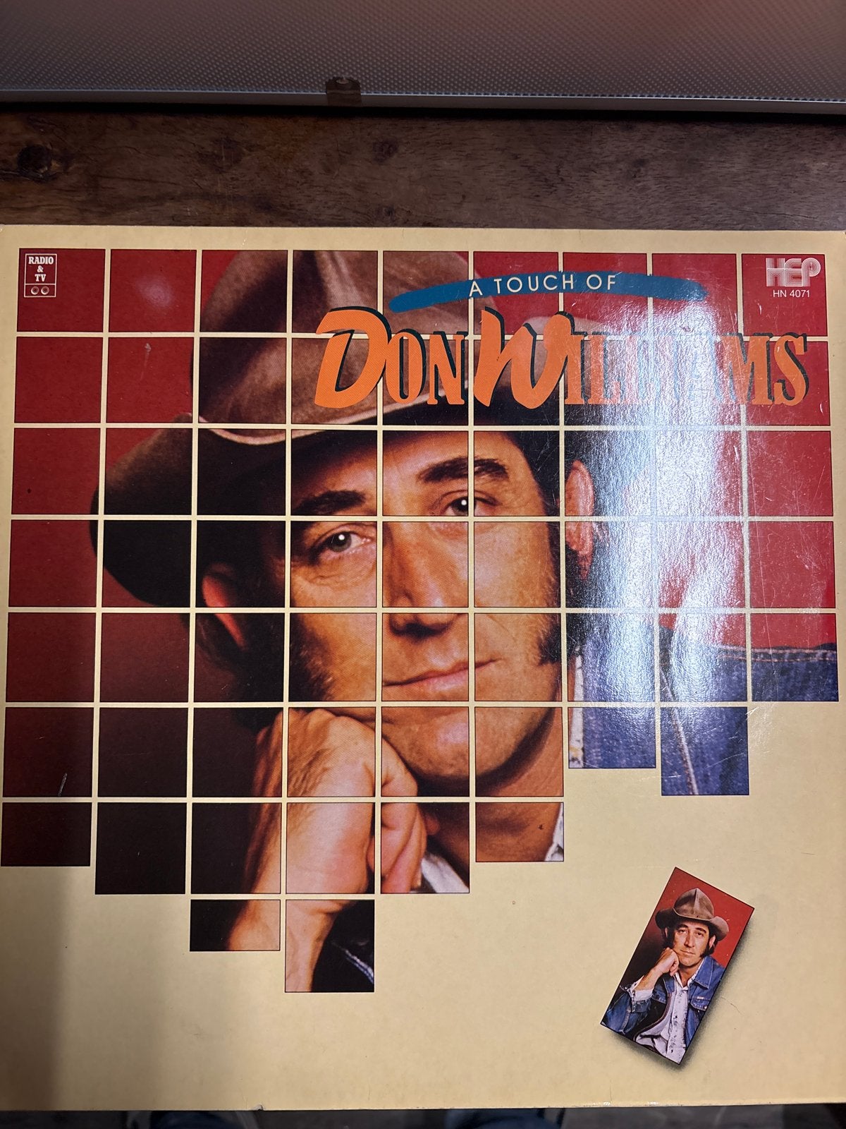 Don Williams - A Touch Of (LP, Country, 1978), LP, Gebruikt, Overige genres, Ophalen of Verzenden