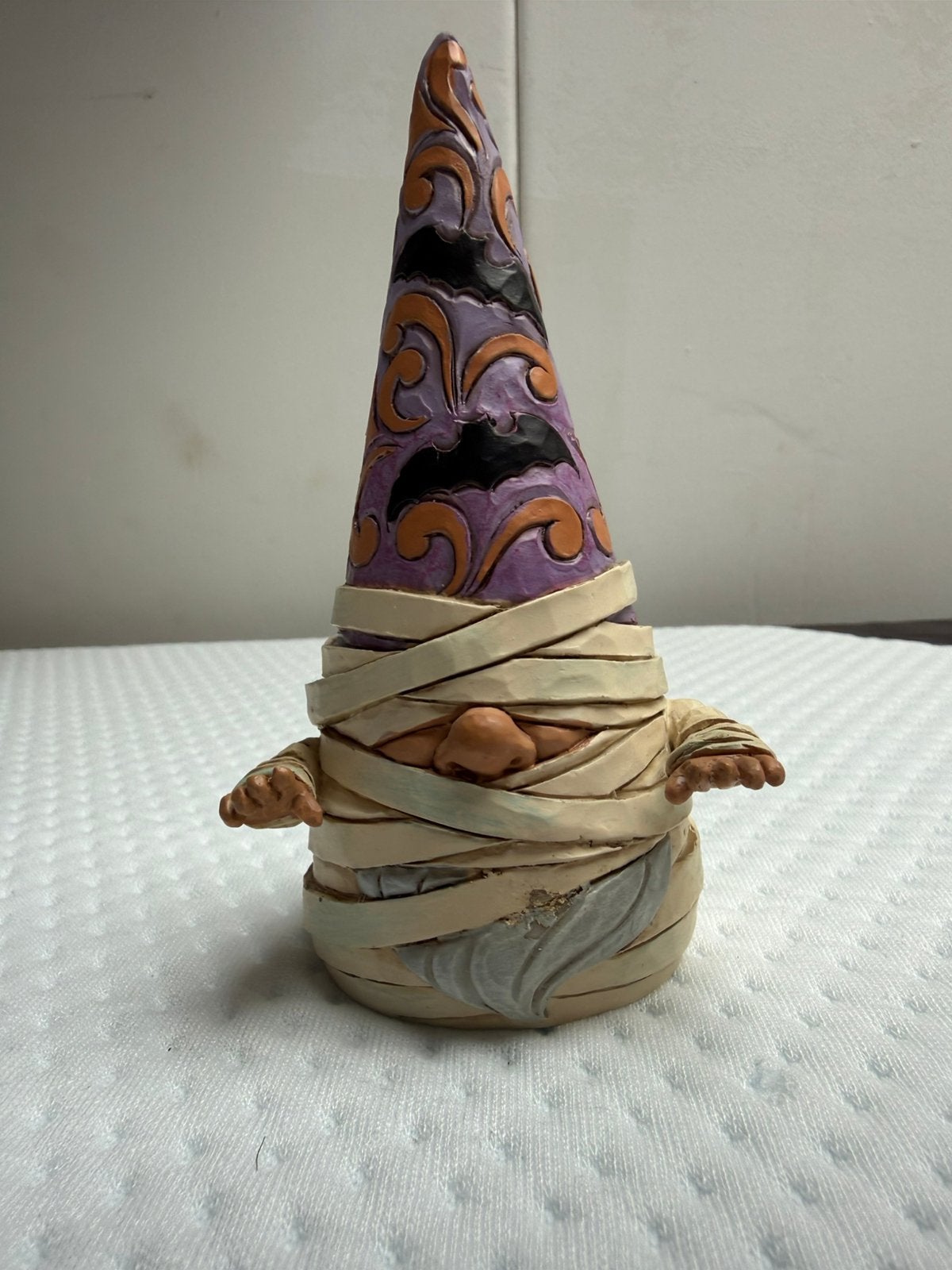 Jim Shore gnome halloween mummy beeld, Verzamelen, Ophalen of Verzenden, Nieuw, Fantasy