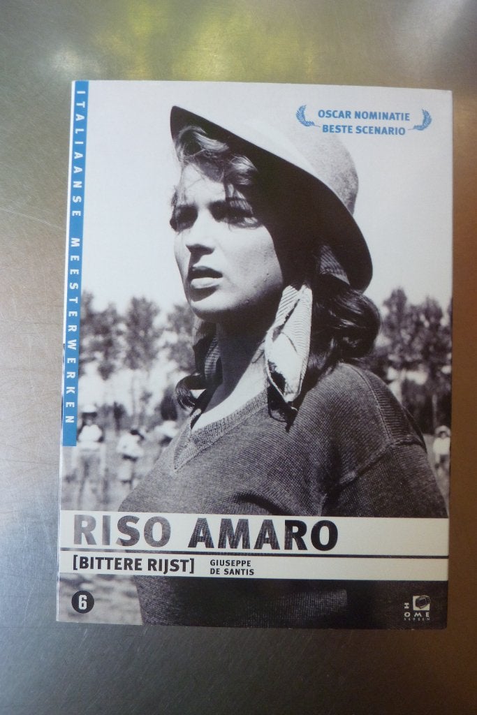 Riso Amaro (Bittere Rijst) een film van Guiseppe De Santis, Vanaf 6 jaar, Ophalen of Verzenden, Zo goed als nieuw, Italië